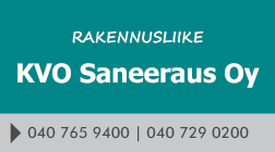 KVO Saneeraus Oy logo